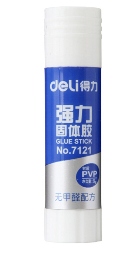 DELI/得力 固体胶 7121 白色 9g 单位:只