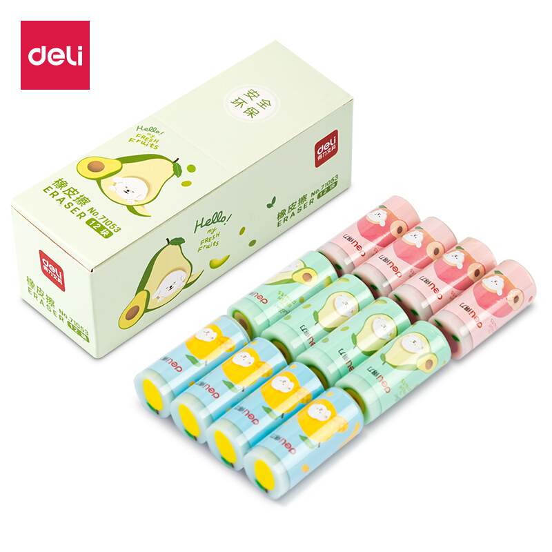 DELI/得力 橡皮擦 71053 混色 单位:块