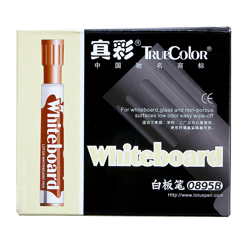 TRUECOLOR/真彩 白板笔 0895B 红 单位:支