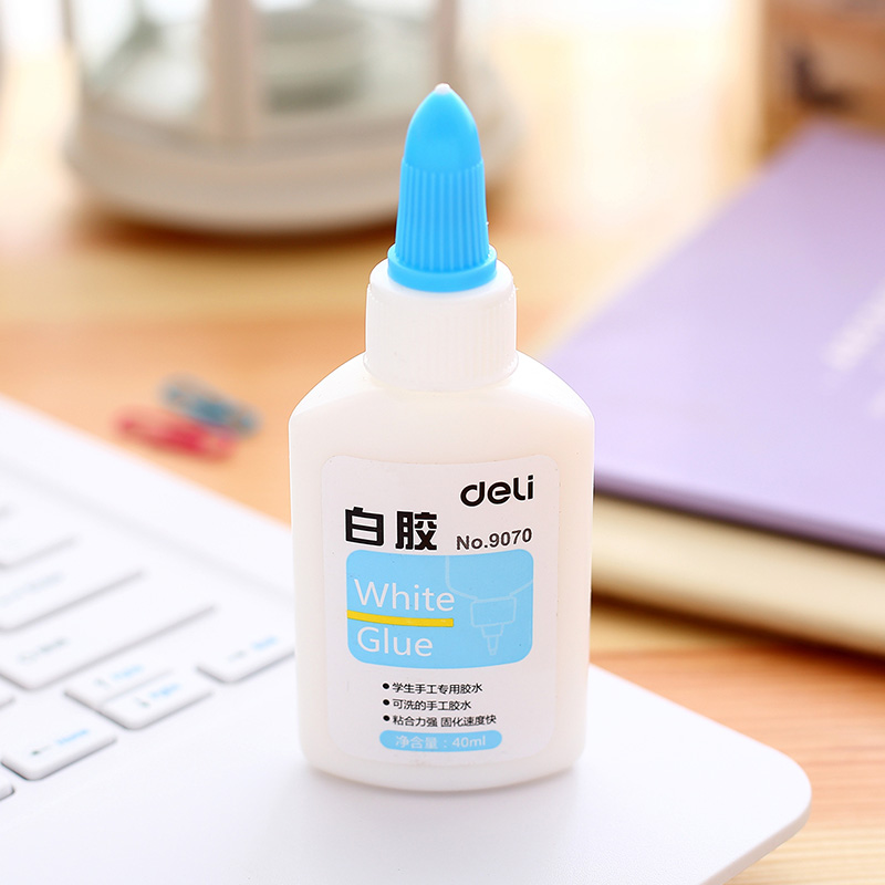 DELI/得力 手工白胶 9070 混色 40ml 单位:瓶
