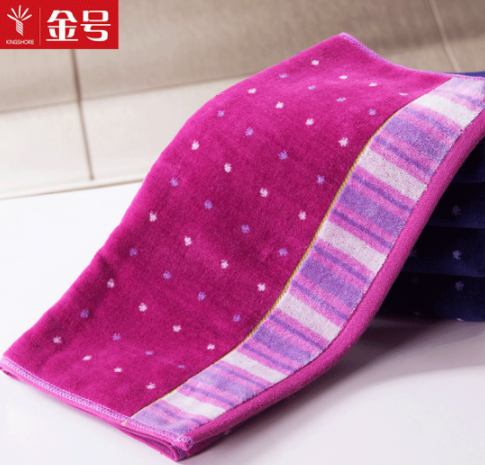 KING SHORE/金号 面巾 S1057 (紫)105克76*35mm 单位:条
