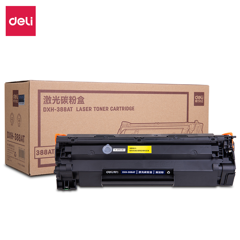 DELI/得力 墨粉盒 DXH-388AT 黑色 单位:支
