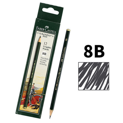 FABER-CASTELL/辉柏嘉 美术用绘图铅笔 9000 8B 单位:盒