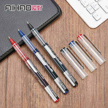 AIHAO/爱好 签字笔 AH-2001 红 单位:支
