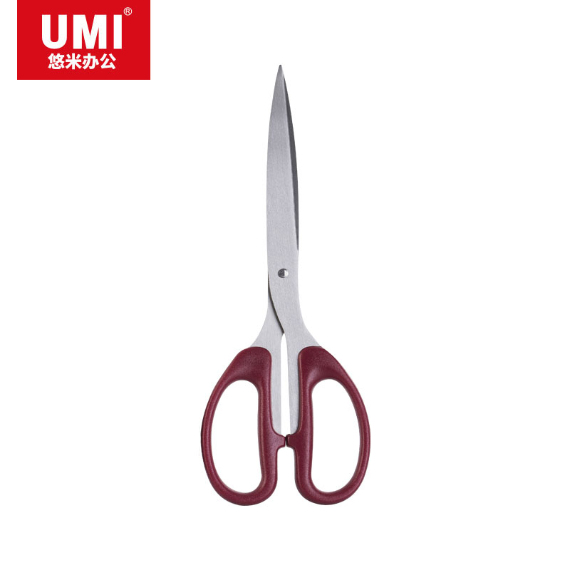 UMI/悠米 经典办公剪刀 B01003R 红 单位:把