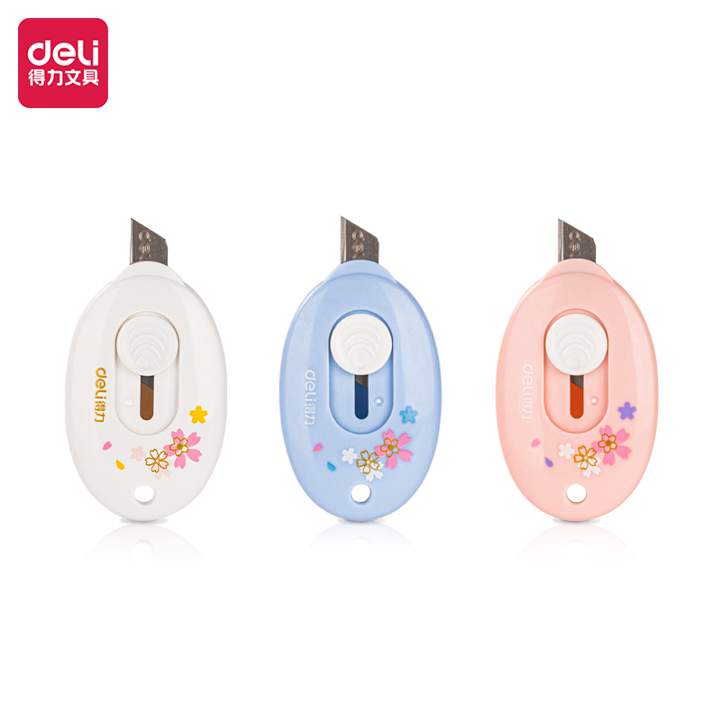 DELI/得力 美工刀 78010 混色 单位:板