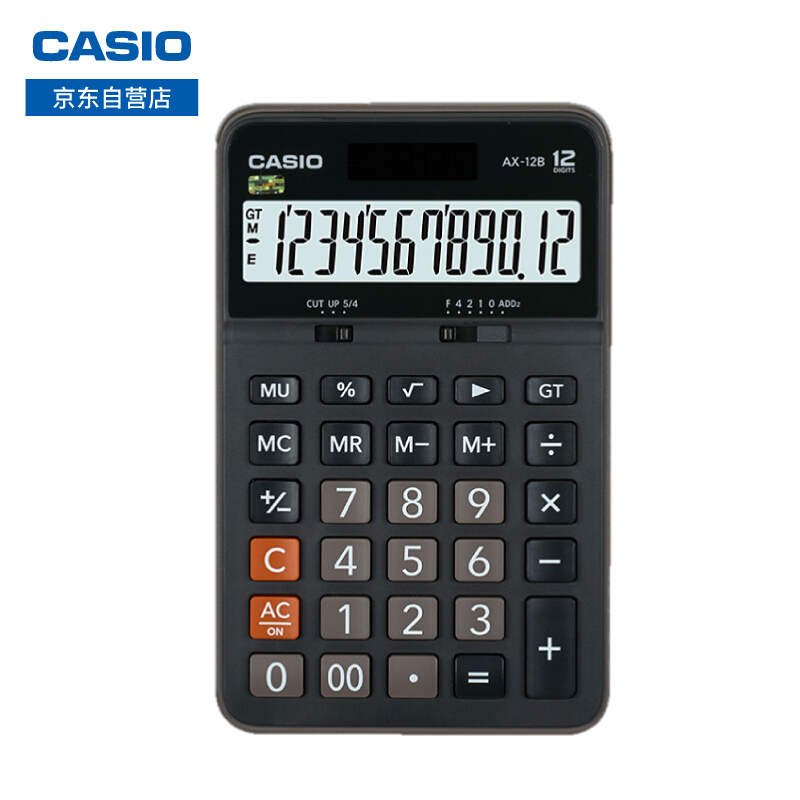 CASIO/卡西欧 计算器 AX-12B 单位:只