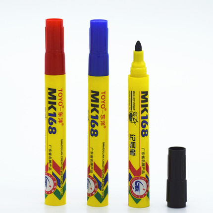 TOYO/东洋 TOYO油性单头记号笔 MK168 (黑) 2.2mm 单位:支