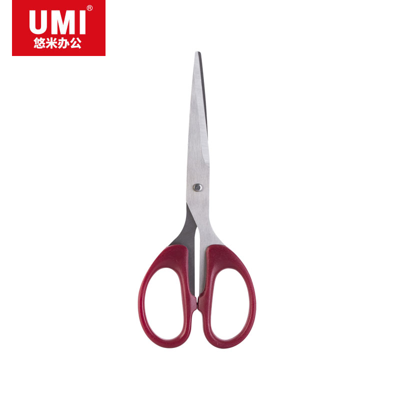 UMI/悠米 经典办公剪刀 B01001R 小号 红 单位:把