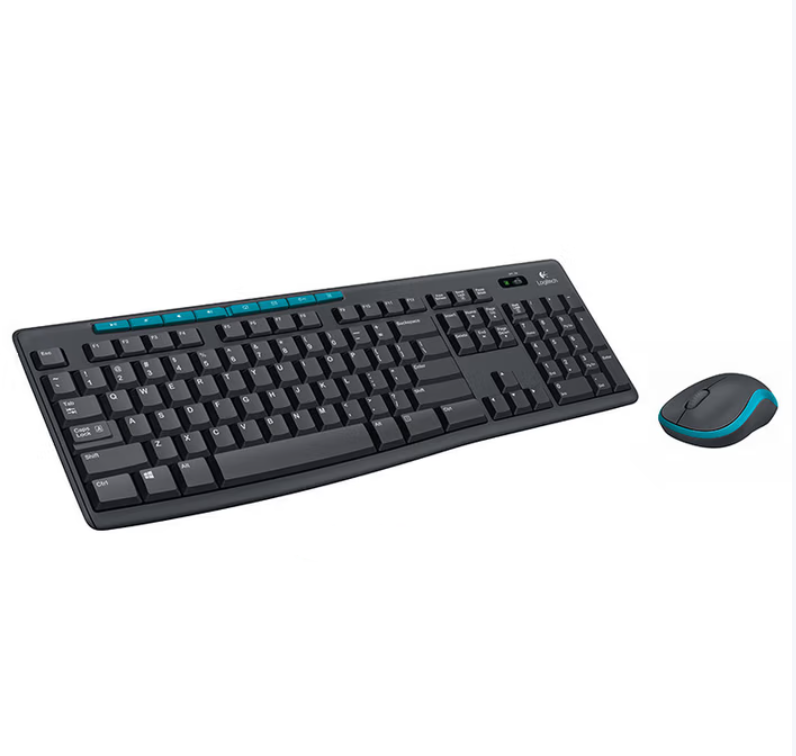 LOGITECH/罗技 无线鼠标键盘套装 MK275 黑色 单位:套