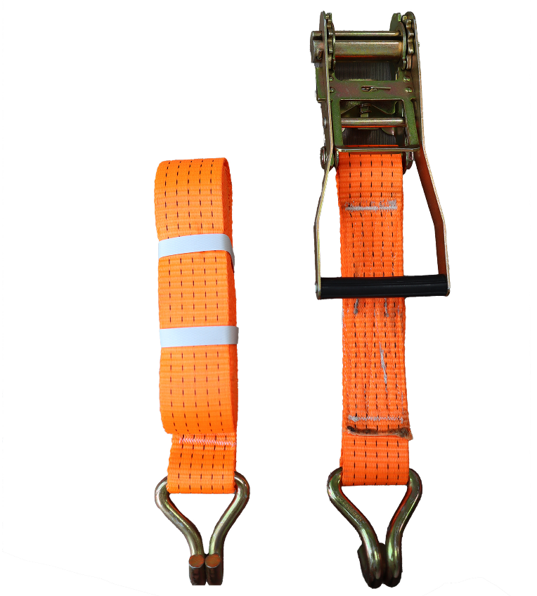 AHSW/安惠绳网 涤纶捆绑带 长4m 宽5cm 加厚拉紧器+织带+钩（碳钢） 单位:套