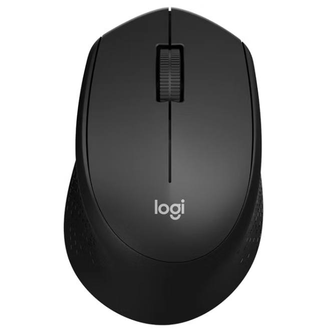 LOGITECH/罗技 无线鼠标 M330 黑色 单位:个