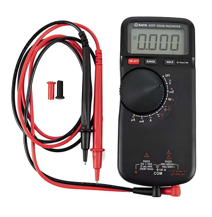 SATA/世达 薄型数字万用表 3057 带温度测量 单位:个