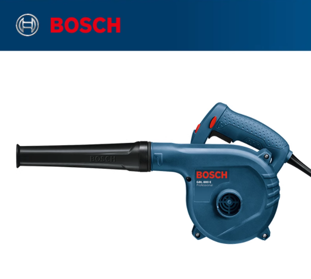 BOSCH/博世 吹风机 GBL800E 功率：800W 额定电压：AC220V 风量：4.5m³/min 标准附件：喷嘴 集尘袋 单位:把