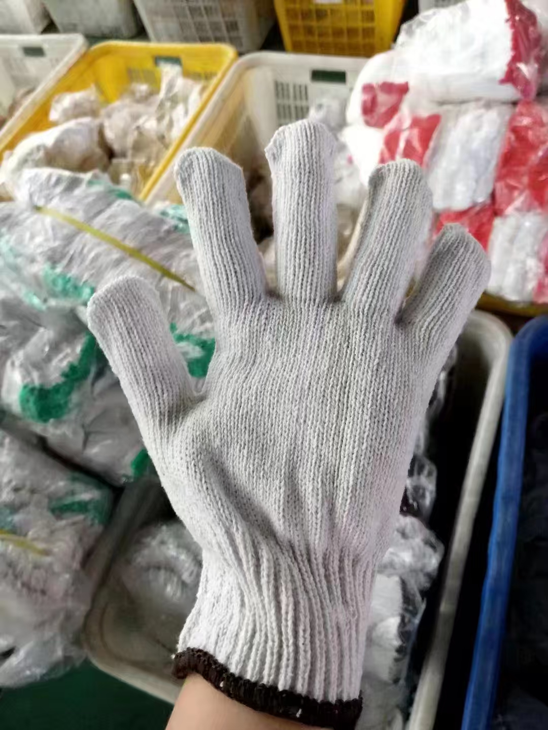 FATL/福安特劳 棉纱劳保手套 棉质纤维800g手套 10双/打 单位:双