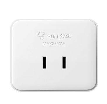 BULL/公牛 两插头 GN-Z1 10A两角明装底盒(10个/盒) 单位:个
