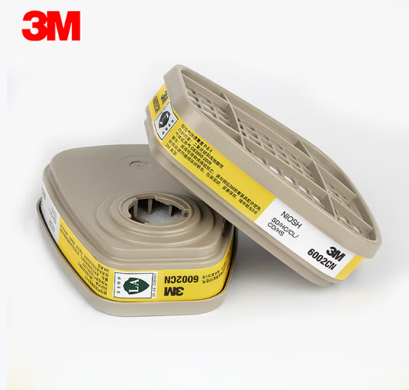 3M 滤毒盒 6002CN 防护酸性气体 2个/包 单位:包