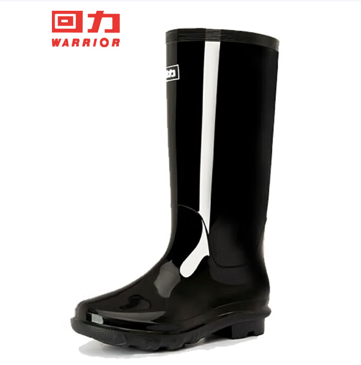 HUILI/回力 雨鞋 838 规格：筒高38cm，38码 材质：鞋面PVC鞋底橡胶 颜色：黑色 单位:双