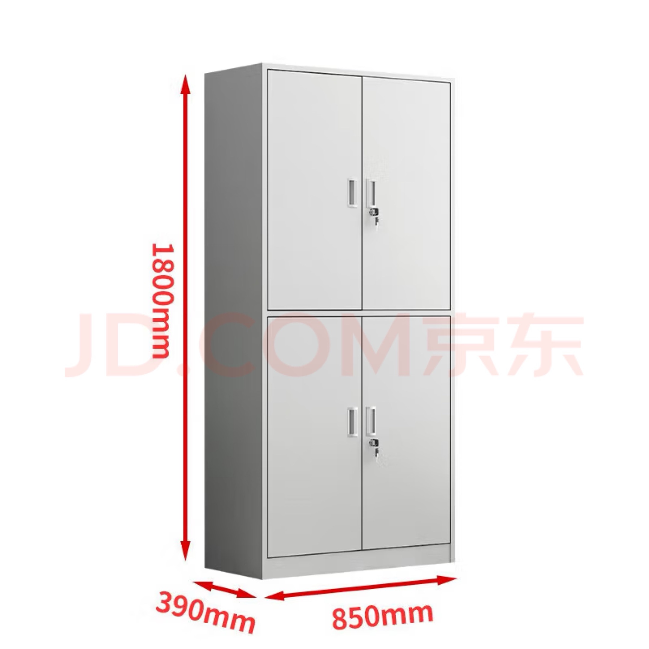 XINFEIHU/馨飞虎 通双节文件柜 1800*390*850mm 冷压钢板0.5mm 单位:台