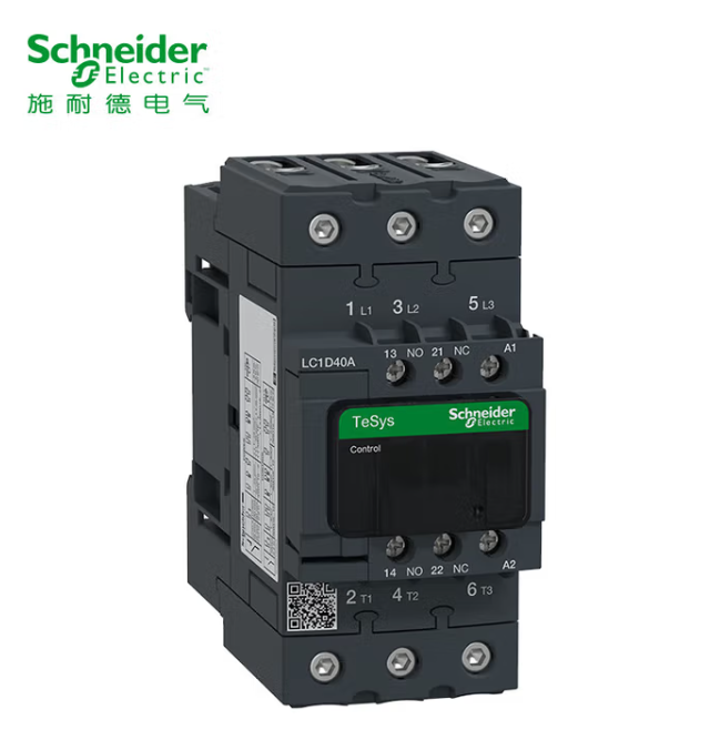 SCHNEIDER/施耐德电气 交流接触器 LC1D40AQ7C 40A-AC380V 单位:个