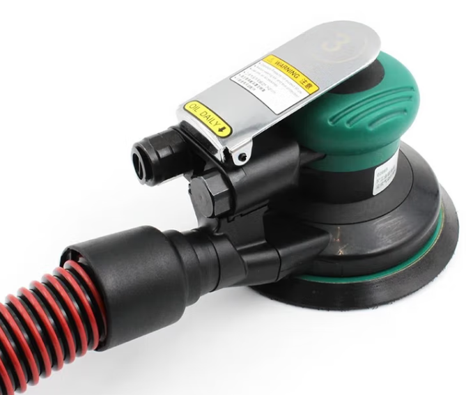SATA/世达 工业级自吸尘式气动打磨机 02662 6"(偏心距5MM) 单位:个