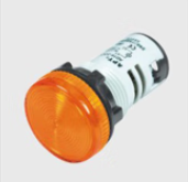 APT/上海二工 信号灯 AD16-22D/Y23S AC/DC24V-圆形-黄-φ22mm 单位:个
